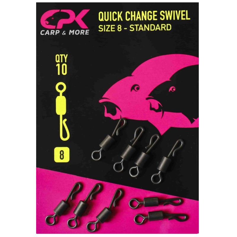 CPK Quick Change Swivel (Schnellwechselwirbel) Nr.8  10Stk.