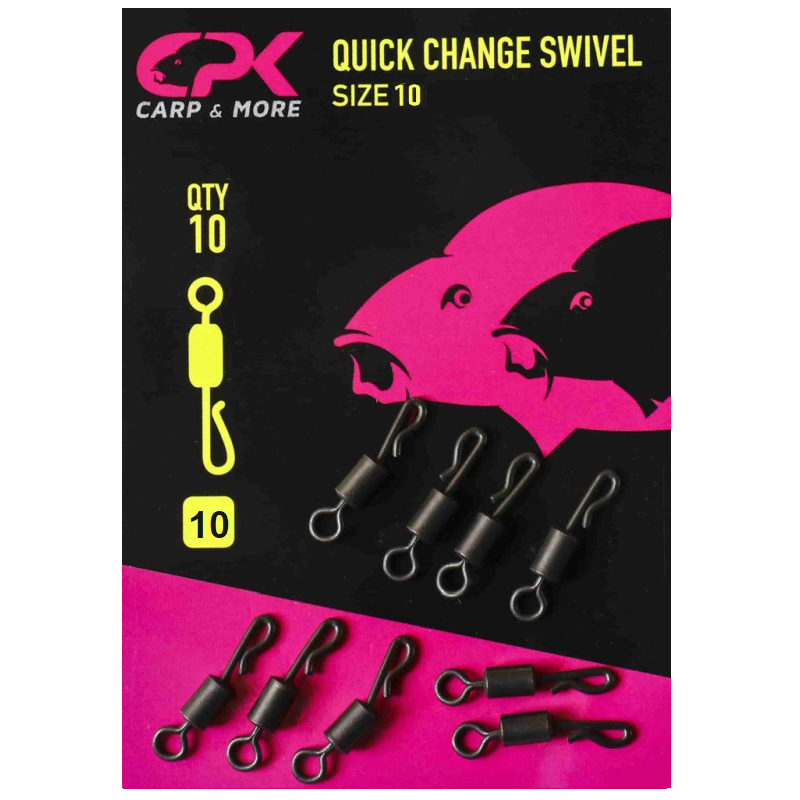 CPK Quick Change Swivel (Schnellwechselwirbel) Nr.10  10 Stk.