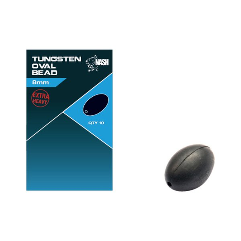 Nash Tungsten Oval Bead 8 mm